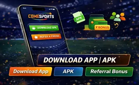 Download the app, unlock code COMESW100, and enter ₹1 contests faster